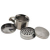 Grinder 63mm 4 parts Zinc Window - Image 5
