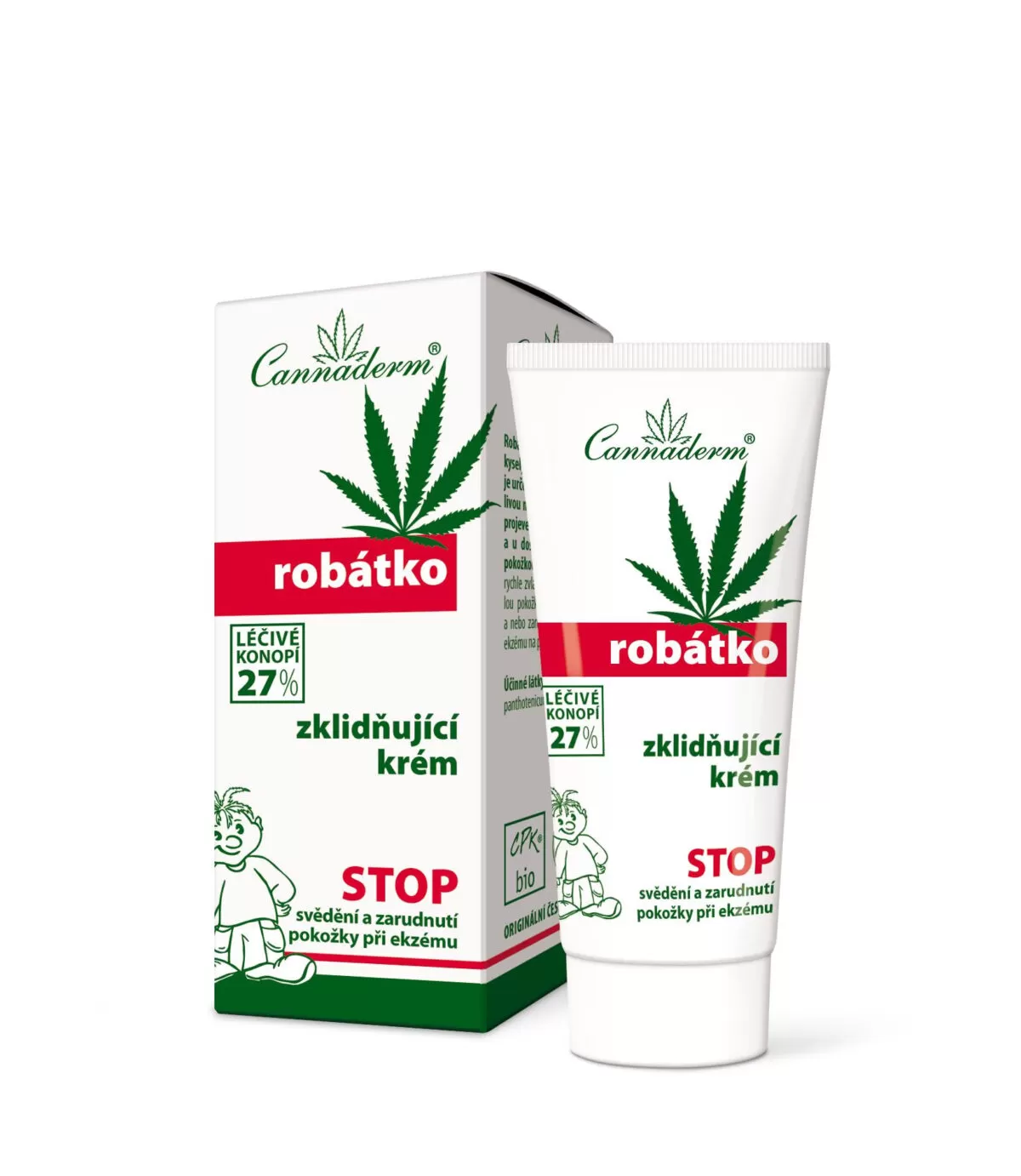 Robatko A soothing cream with a slightly acidic pH