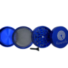 Flowrolls Grinder 63mm Blue – 4 Parts - Image 2