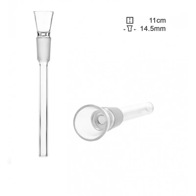 Bowl-downstem for bong with a 14.5mm joint - 11cm length