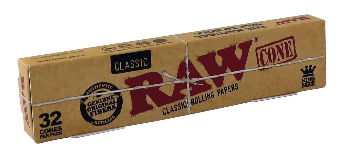 RAW Cones King Size 32 Pieces