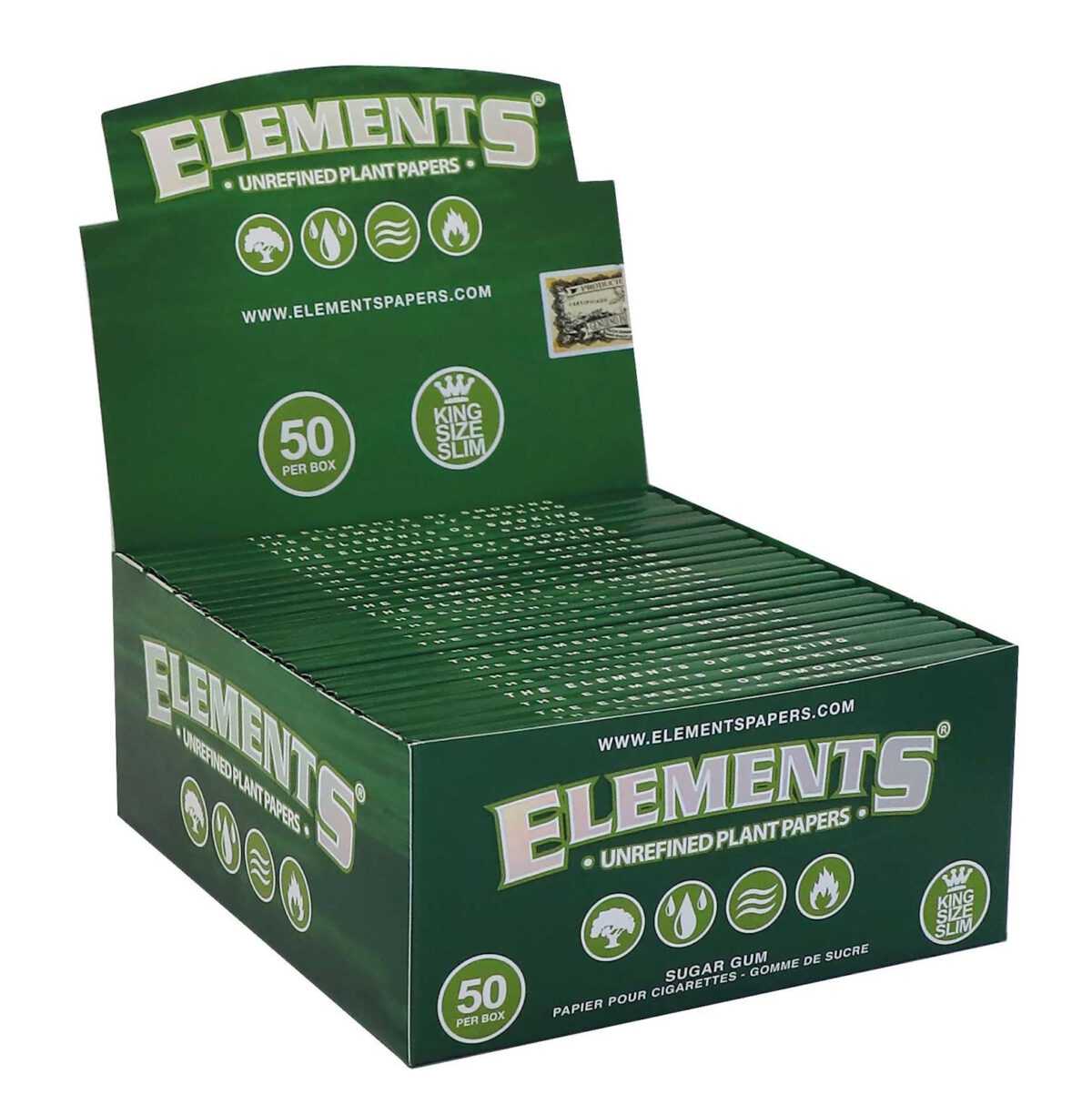 Elements Green King Size Slim 32x50 BOX - obrazek 3