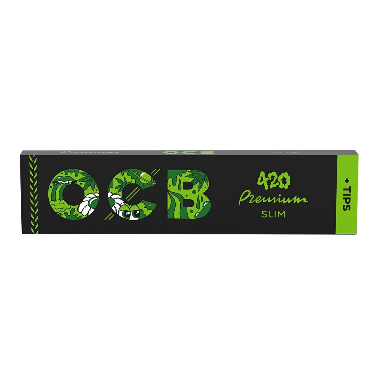 Rolling Papers with Filters OCB Premium King Size Slim 420 BOX 32 Packs - Image 3