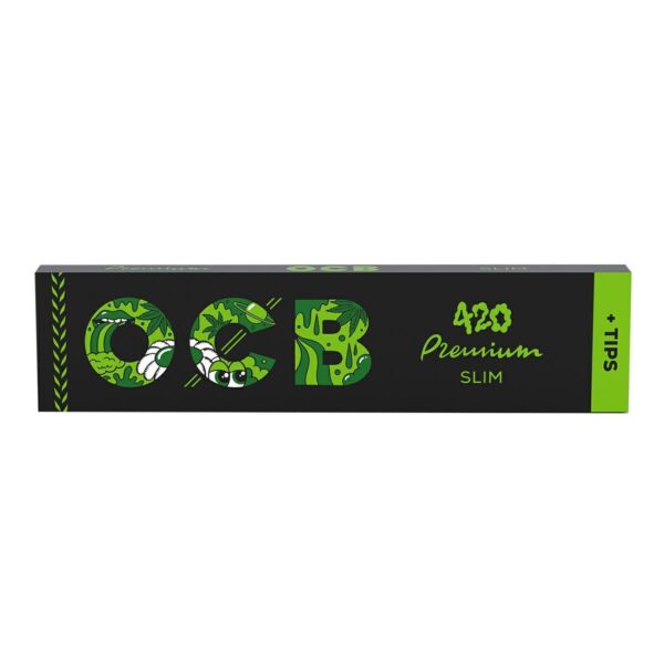 Rolling Papers with Filters OCB Premium King Size Slim 420
